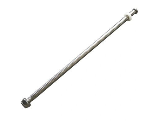 49er &amp; FX Rudder pin with thread &amp; nyloc nut