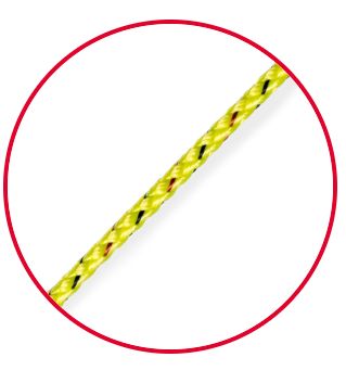 8PLT P/S PES 4mm, Colour: Lime