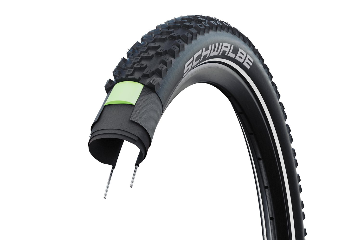 Schwalbe  Smart Sam PLUS Wired PL Tyre – Black/REFLEX