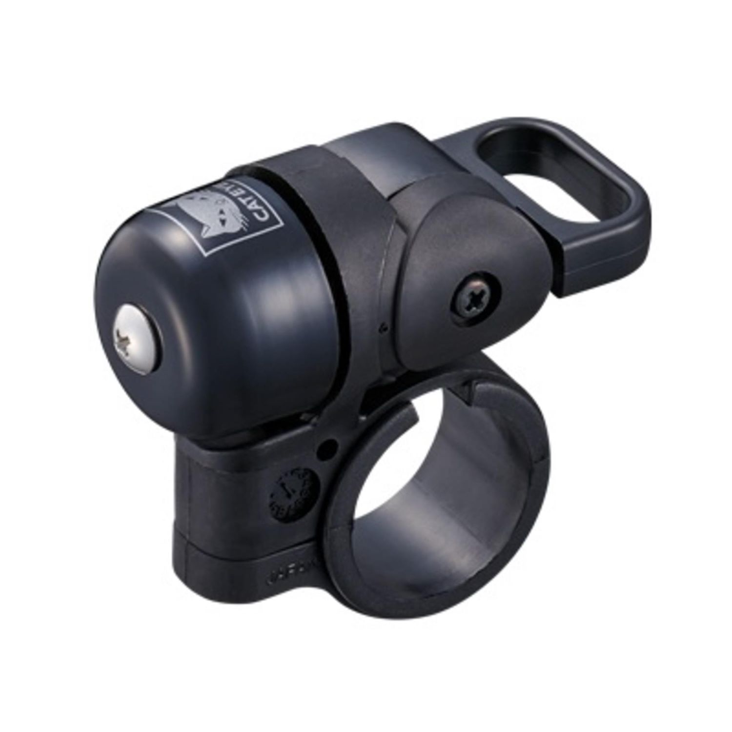 Cateye Nido Flextight Bell, Colour: Black