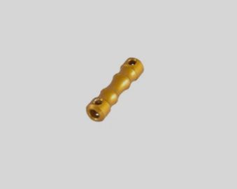 6MM DOGBONE GOLD