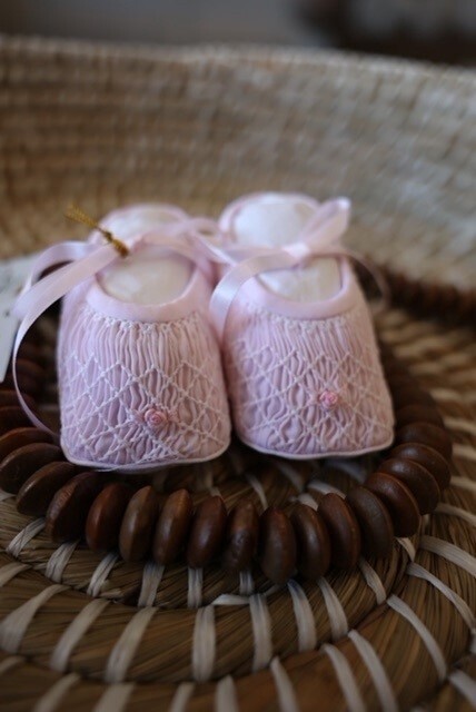Smocked Bootie, Size: NB/3M