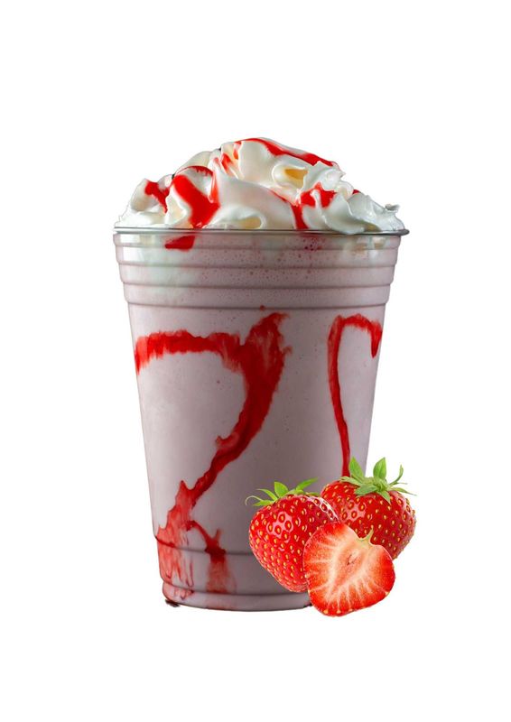 milk-shake fraise