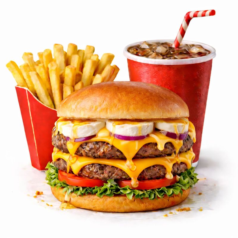 Menu Giant Beef chevre et Miel