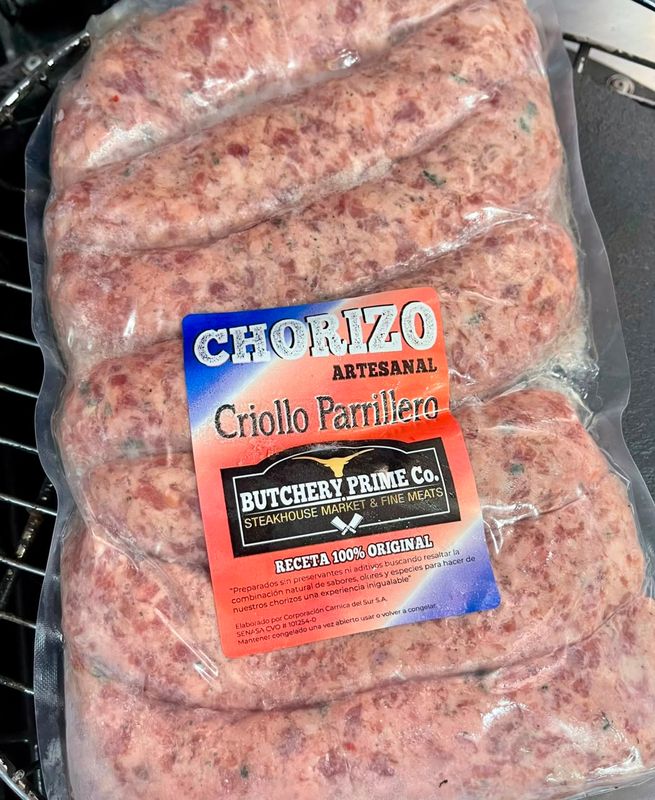 Chorizo Artesanal  Criollo Parrillero