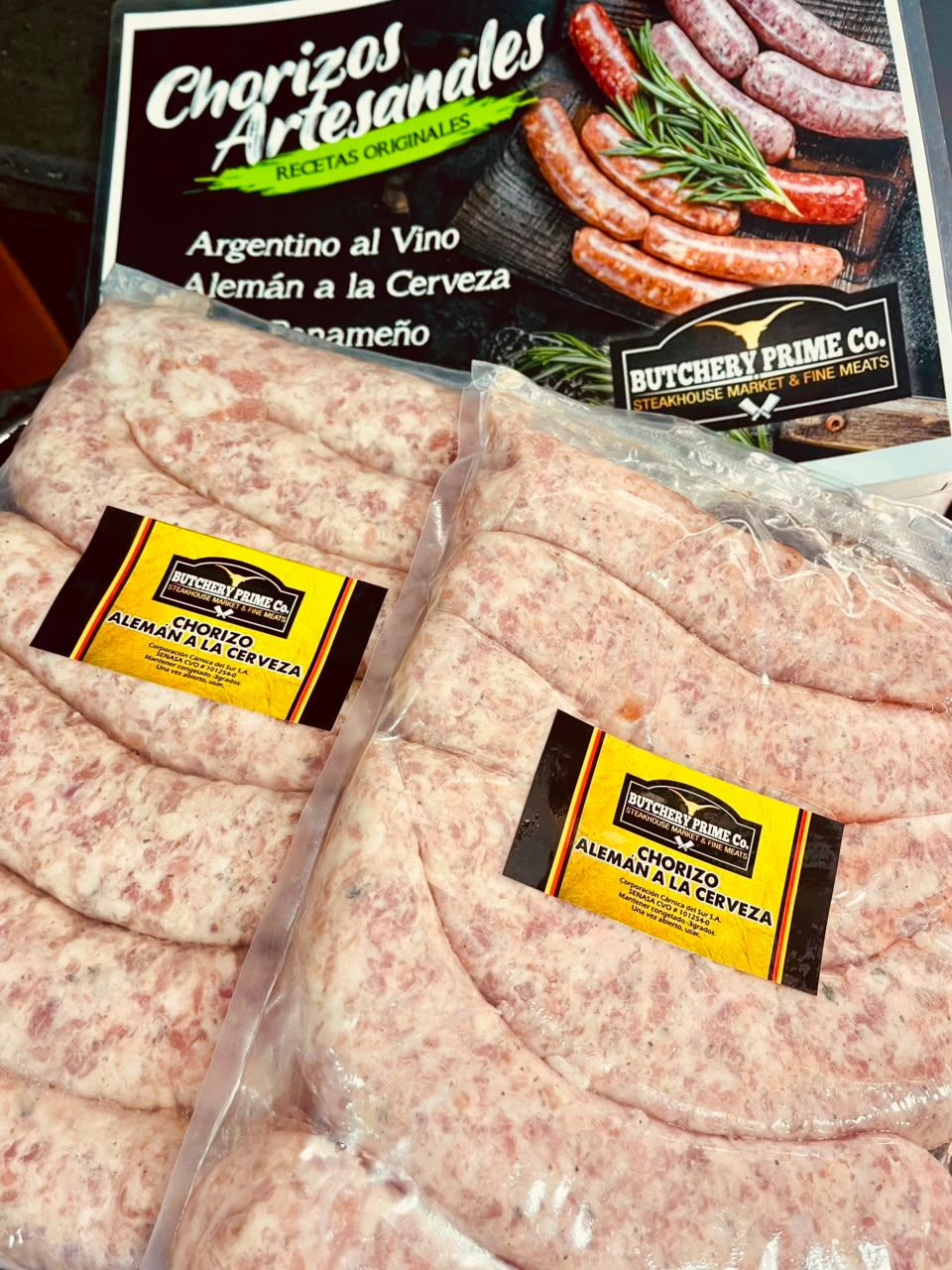 Chorizo Artesanal Alemán a la cerveza