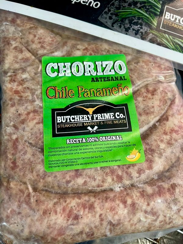 Chorizo Artesanal Chile Panameño