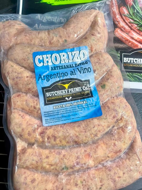 Chorizo Artesanal Argentino al vino