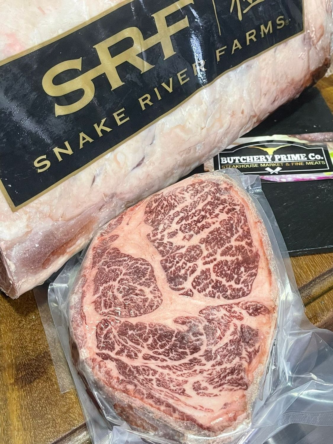 SRF Ribeye Steak American Wagyu beef