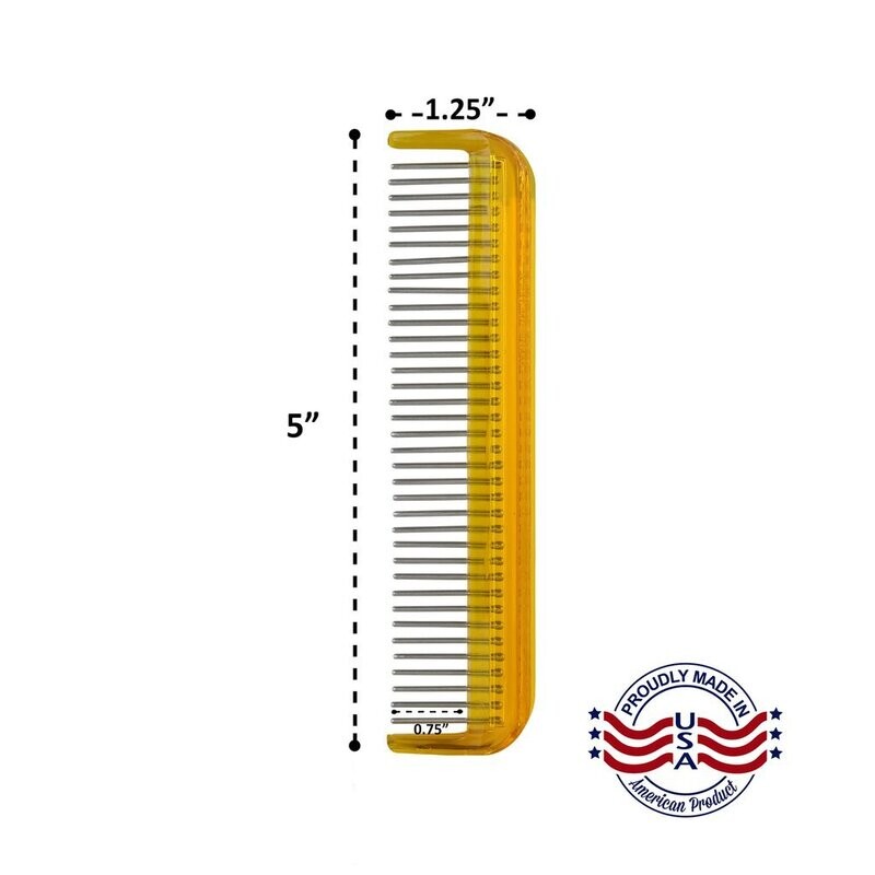 5" Pet Hair Comb