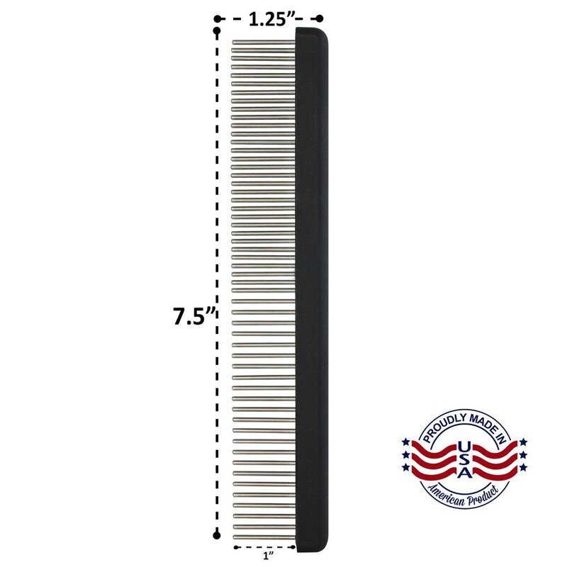 Rotating Teeth Comb -Pro Groomer II 1¼ inch