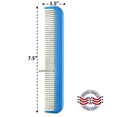 Professional Groomer's Comb 7"  ¾ Inch dual spacing -
