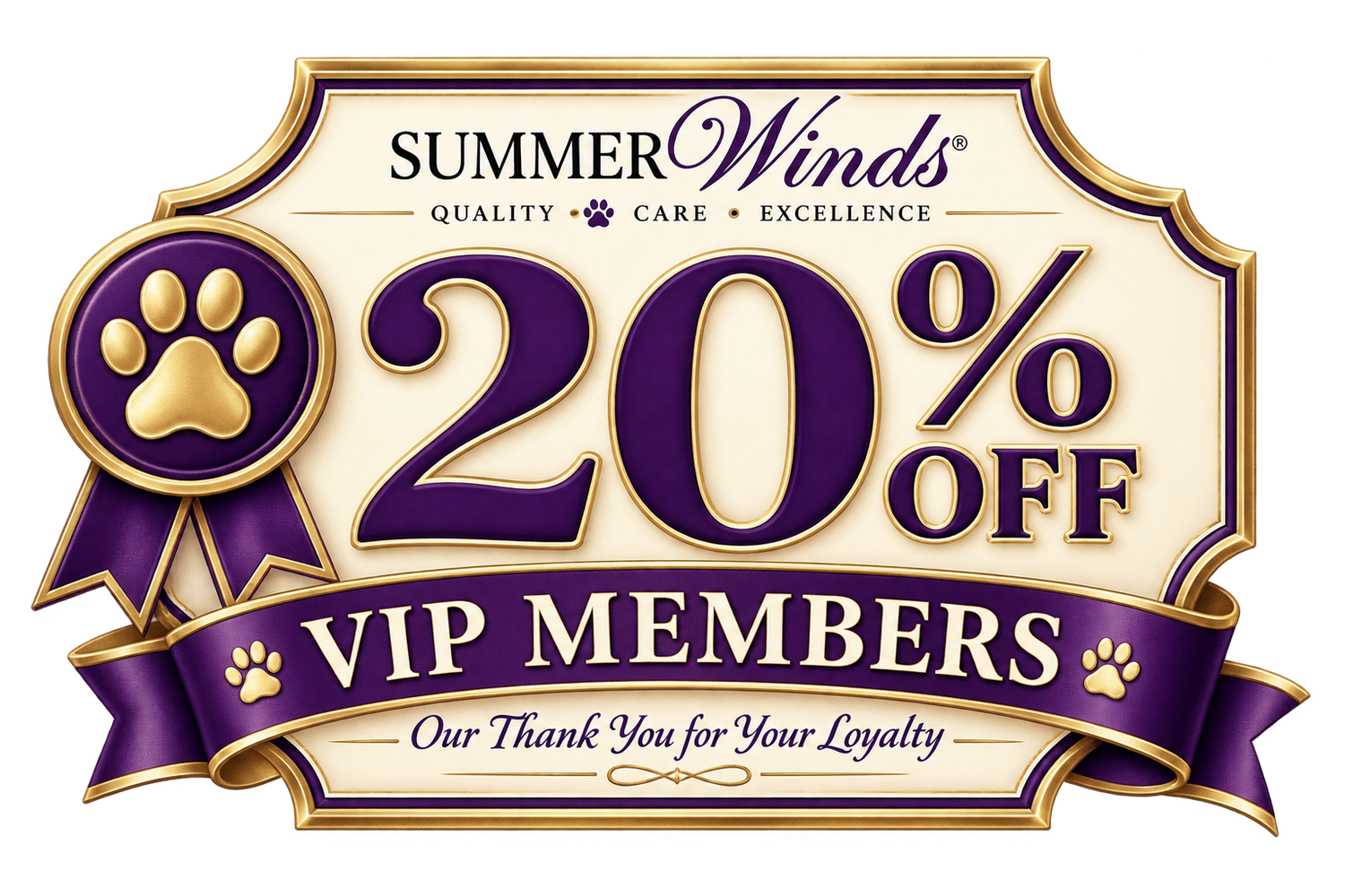 SummerWinds® VIP Prime Membership