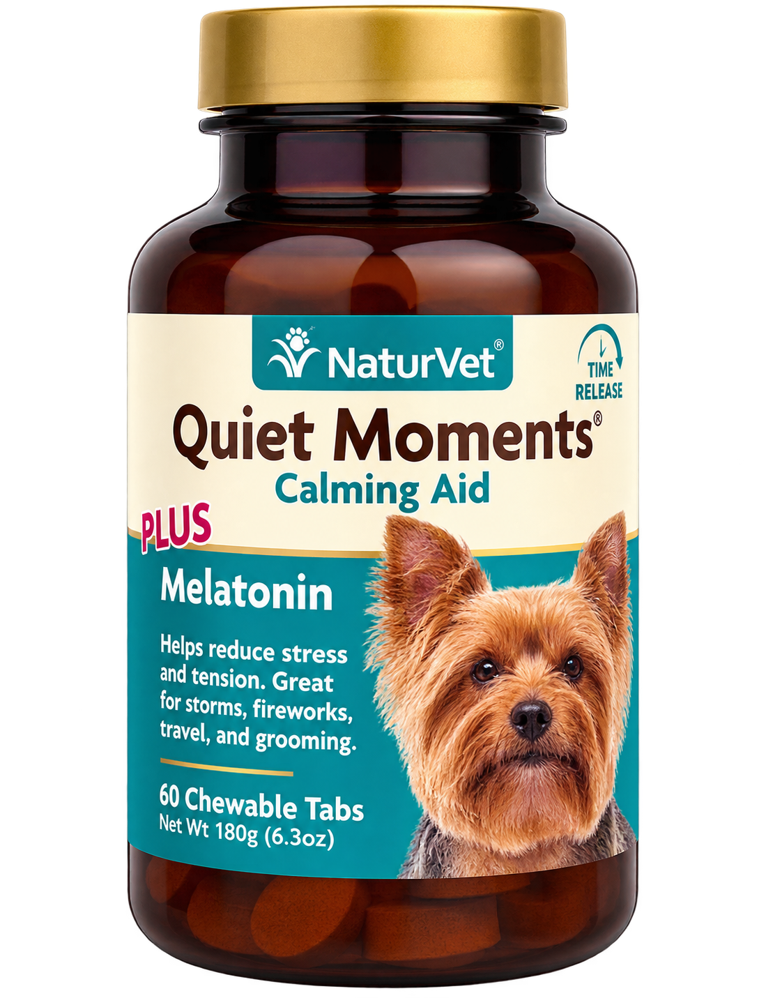 Quiet Moments - Calming Aid for Dogs &amp; Cats - 30 Chewable Tablets