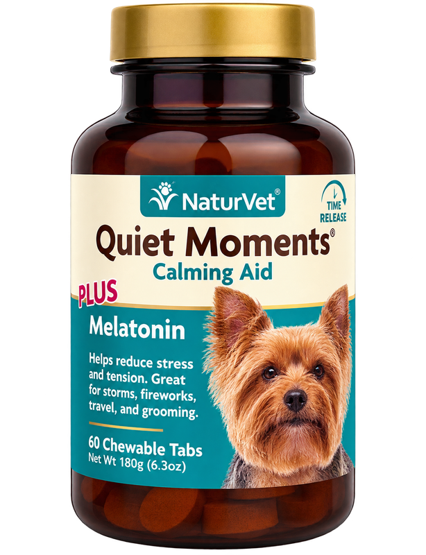 Quiet Moments - Calming Aid for Dogs &amp; Cats - 30 Chewable Tablets