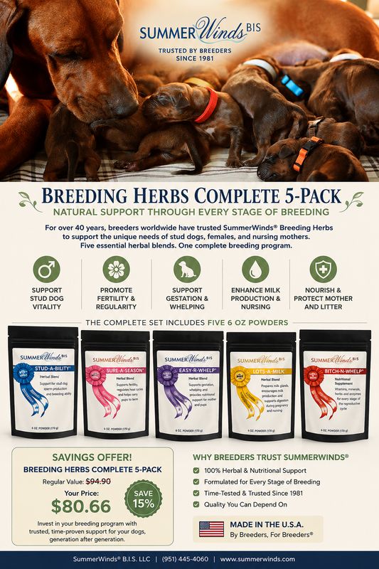 SummerWinds® Breeding Herbs - Complete Set