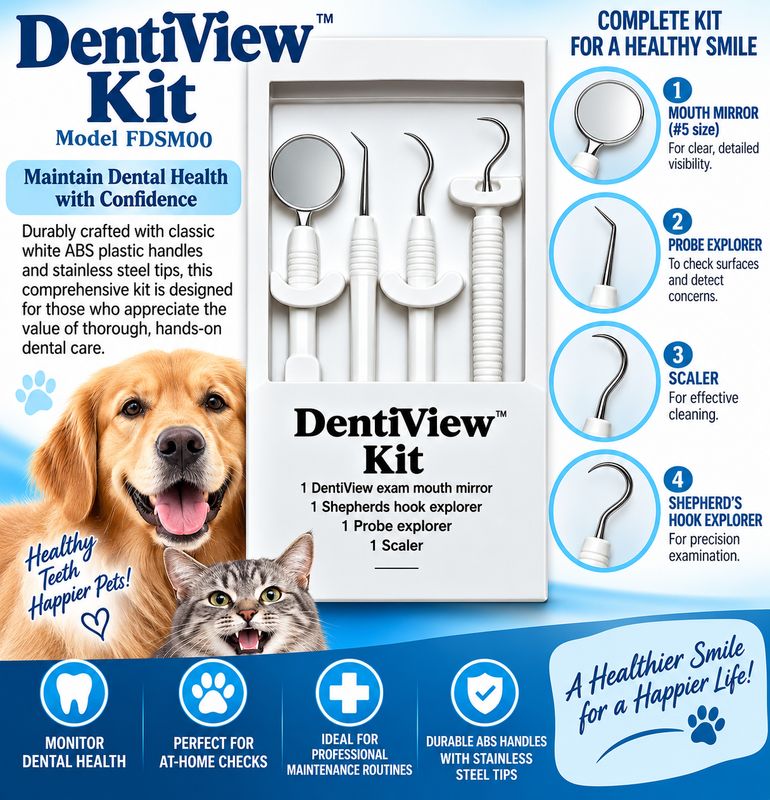Denti View™ Kit - White ABS