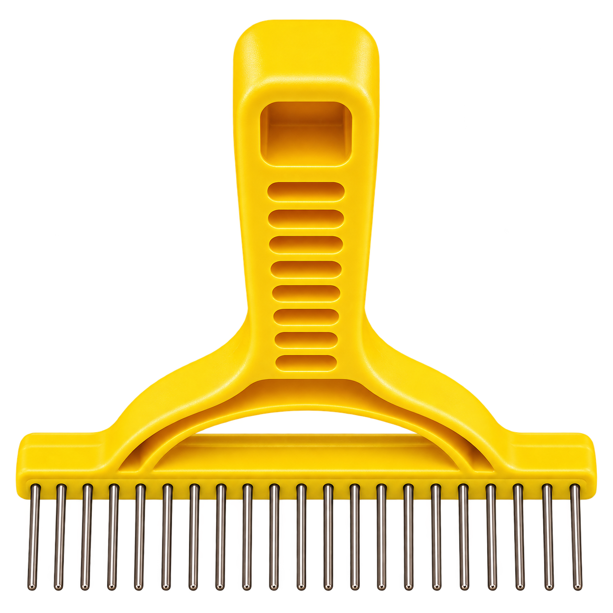 Extra Long Pet Grooming Shedding Rake -1¼ Inch