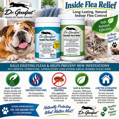 Dr. Goodpet Inside Flea Relief  - FOR YOUR HOUSE