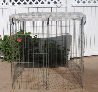 ​Exercise Pen Top Covers, in Texlylene Fabric