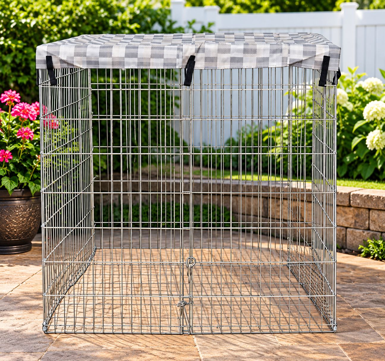 ​Exercise Pen Top Covers, in Texlylene Fabric