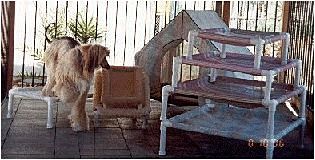 SummerWinds® Rest-A-Pet Complete Lounge -LONG 25"x44" Textylene Fabric