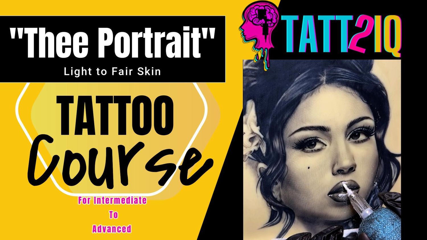 &quot;Thee Portrait&quot; Tattoo Course Bundle