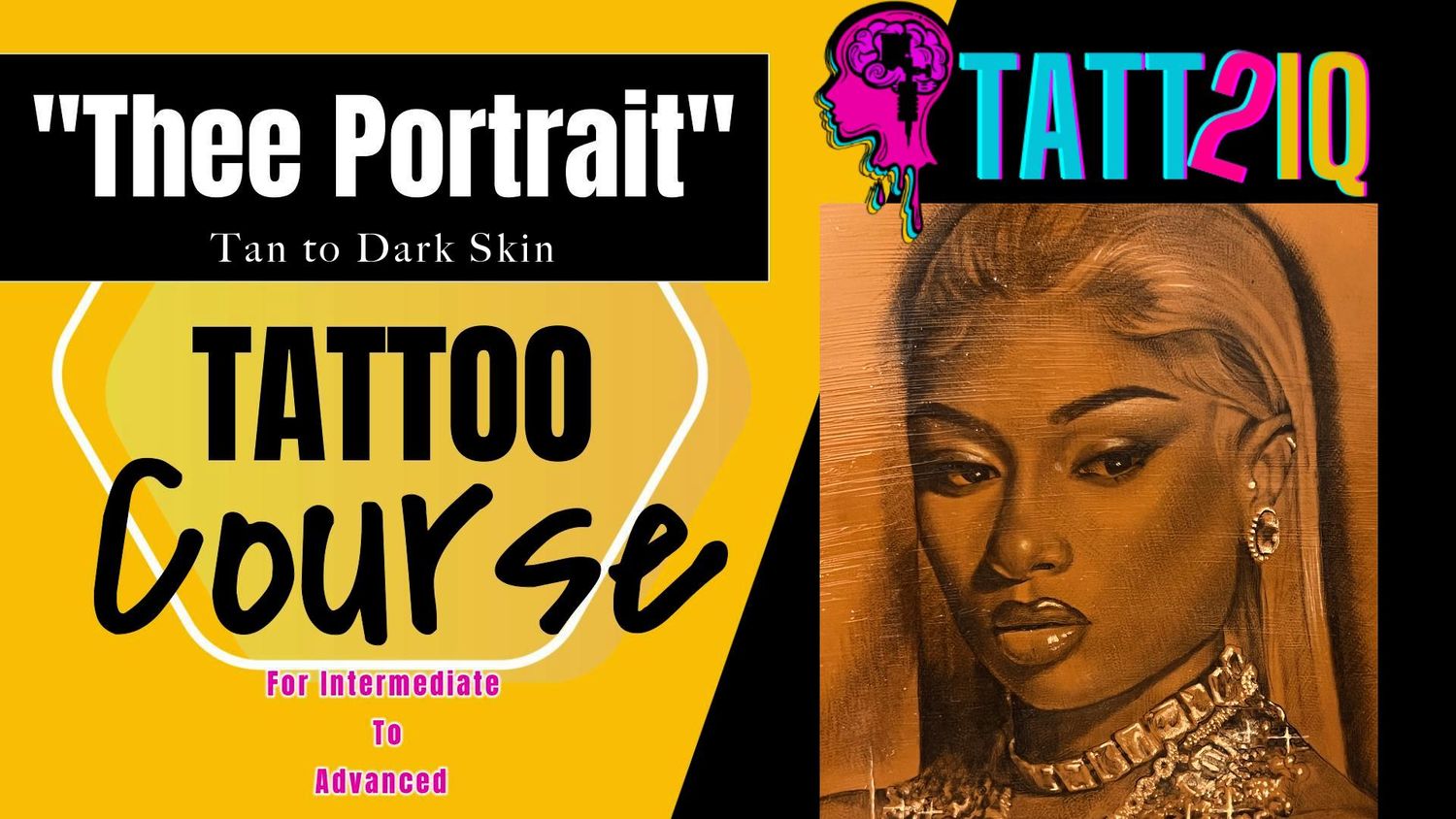 &quot;Thee Portrait&quot; Tattoo Course Bundle