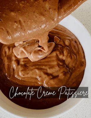 Dark Chocolate Creme Patissiere