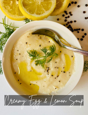 Creamy Egg and Lemon Soup