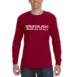 Men&#39;s Burgundy Sweat Shirt/HB Text