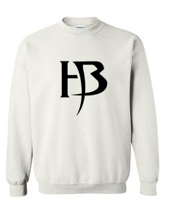 Men&#39;s White Sweatshirt/HB