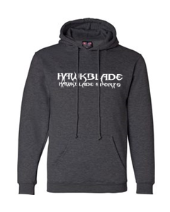 Men&#39;s Gray Hoodie/White Text