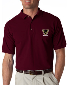 Men&#39;s Burgundy Polo/BG-HB