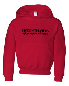 Women&#39;s Red Hoodie/BL-Text