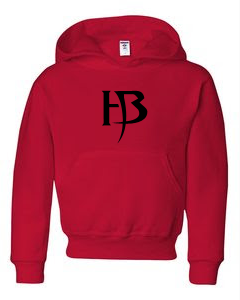 Boys Red Hoodie/HB-Black