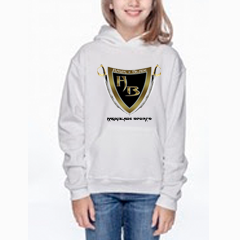 Girls White Hoodie/BG