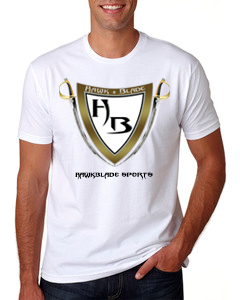 Men&#39;s White T-Shirt/BWG