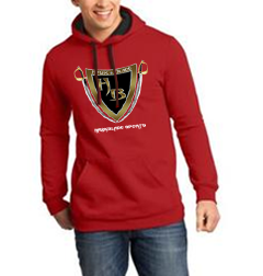 Men&#39;s Red Hoodie/BG