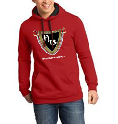 Men&#39;s Red Hoodie/WBG