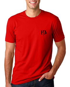 Men&#39;s Red T-Shirt/HB Black/Small