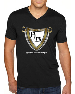 Men&#39;s Black Tee/V Neck - BWG