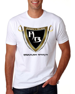 Men&#39;s White T-Shirt/WBG