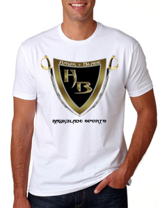 Men&#39;s White T-Shirt/BG