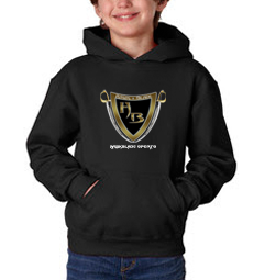 Boys Black Hoodie/BG
