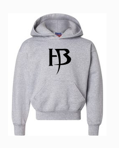 Women&#39;s Gray Hoodie/HB-Black