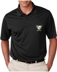 Men&#39;s Black Polo/WG-HB