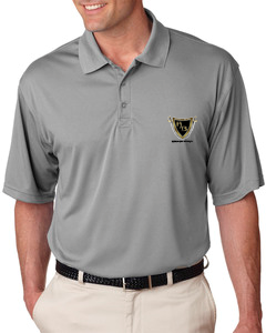 Men&#39;s Gray Polo/WBG