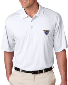 Men&#39;s White Polo/GBlue