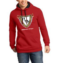 Men&#39;s Red Hoodie/BWG